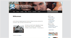 Desktop Screenshot of baptisten-heilbronn.de